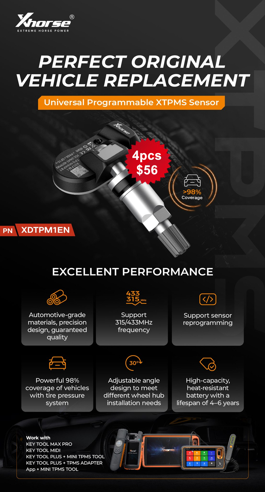 Xhorse VVDI TPMS Sensor